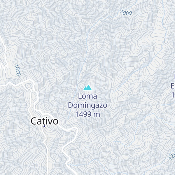 Map of Loma Domingazo