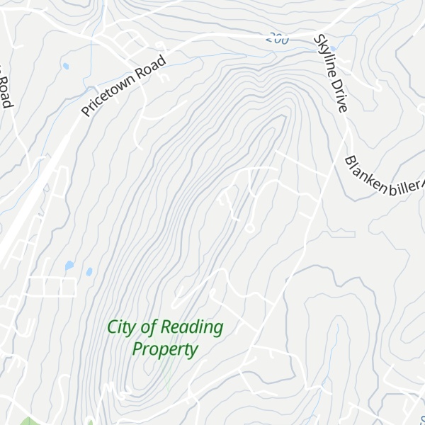 Map of Deer Path Hill
