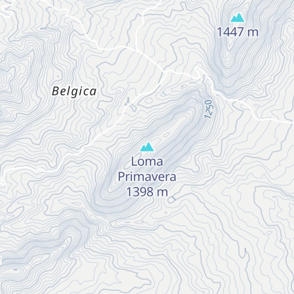 Map of Loma Primavera