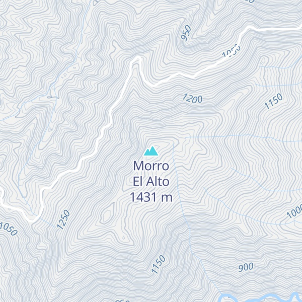 Map of Morro El Alto