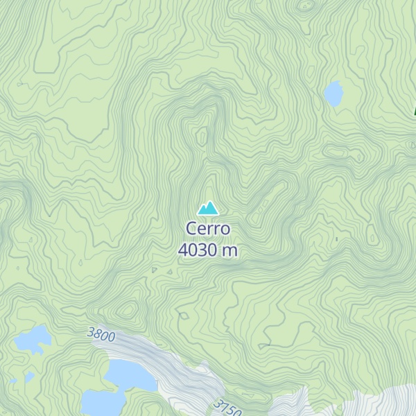 Map of Cerro