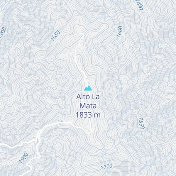 Map of Alto La Mata