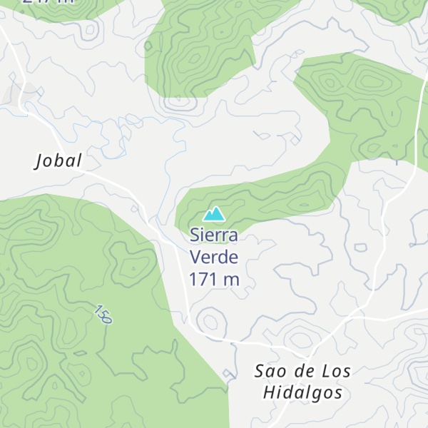 Map of Sierra Verde