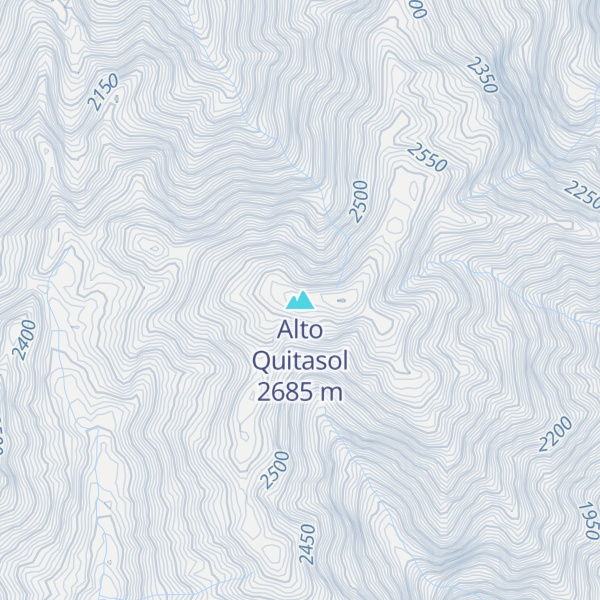 Map of Alto Quitasol