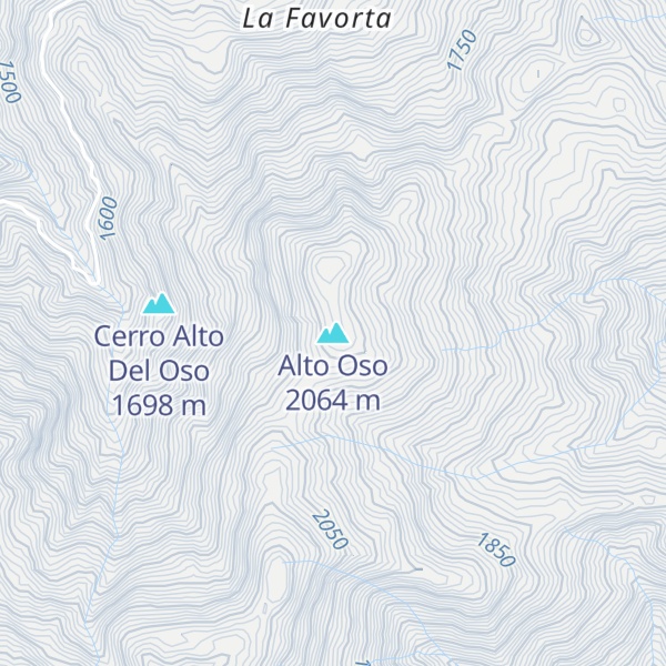 Map of Alto Oso
