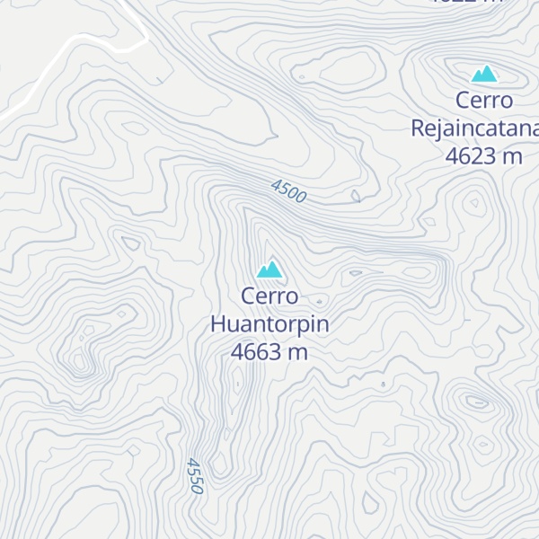 Map of Cerro Huantorpin