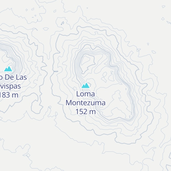 Map of Loma Montezuma