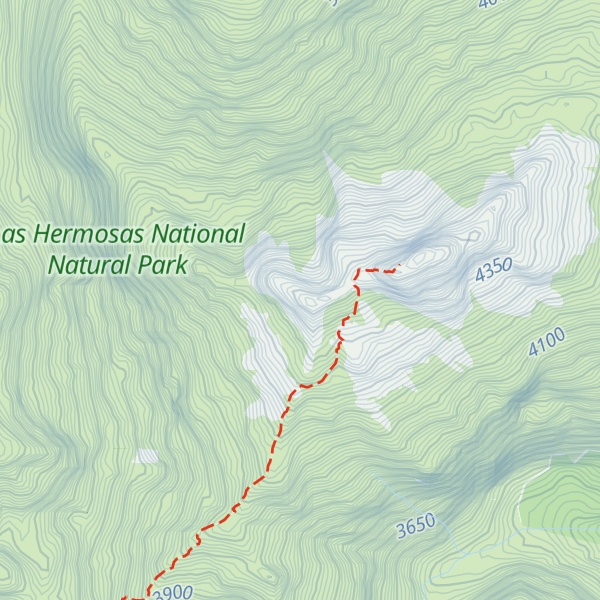 Map of Pico occidental