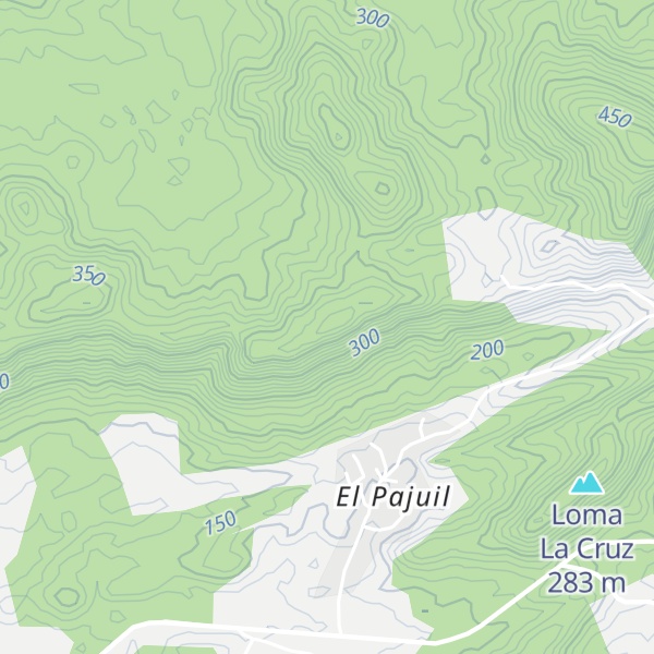 Map of Sierra de Puerto Pelado