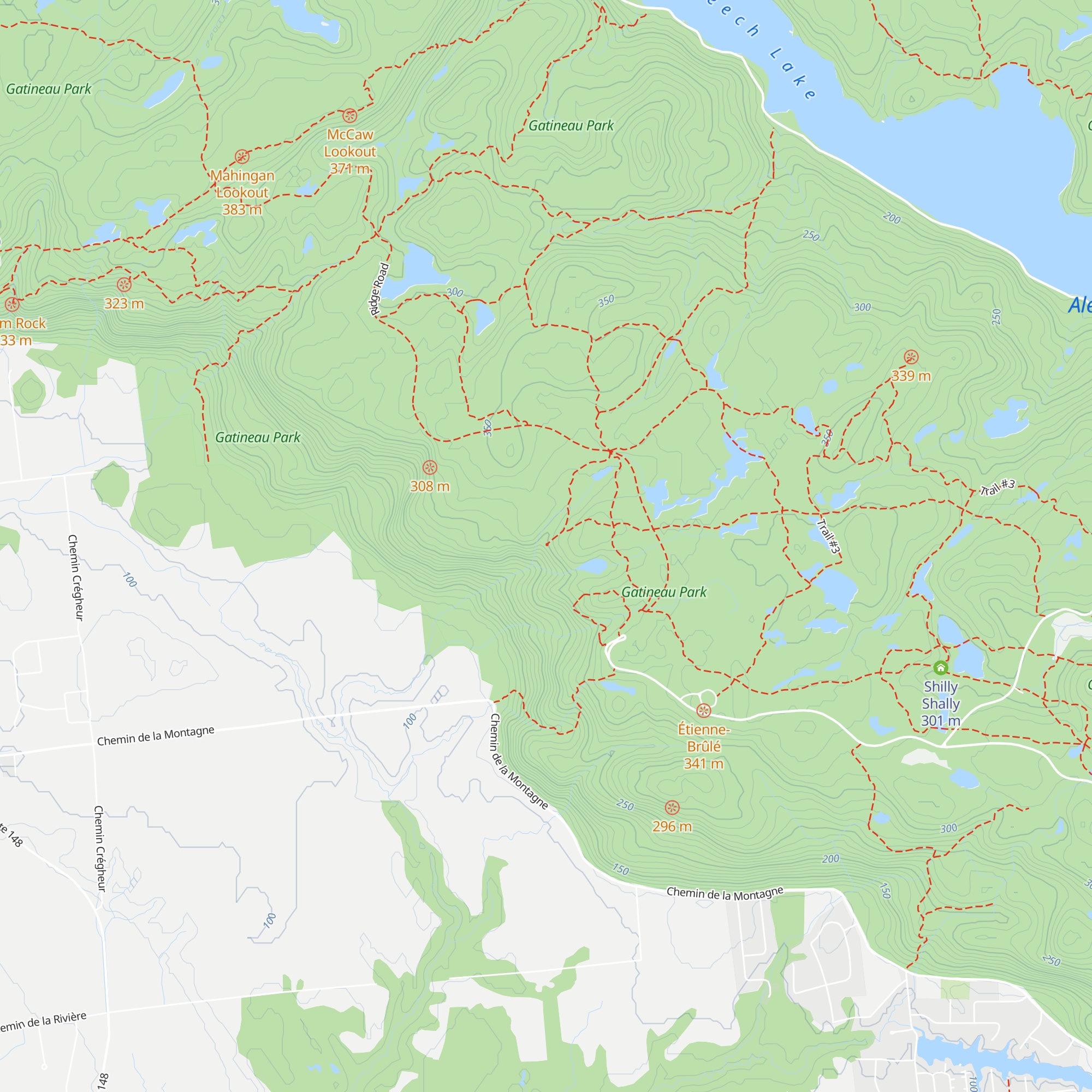 Western map