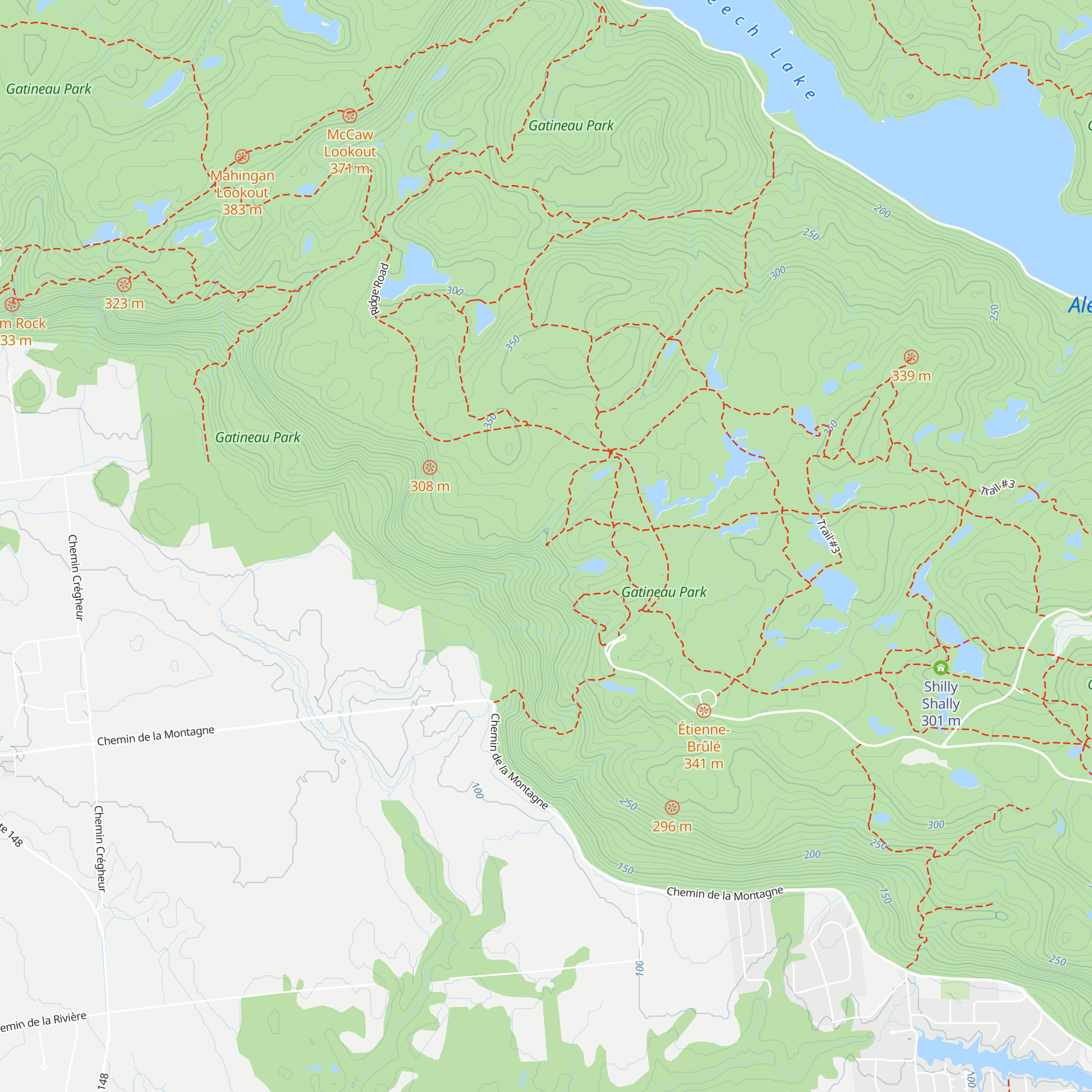 Western map