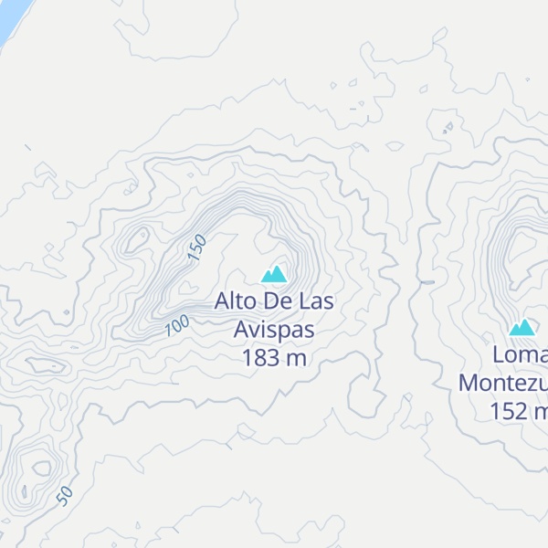 Map of Alto De Las Avispas