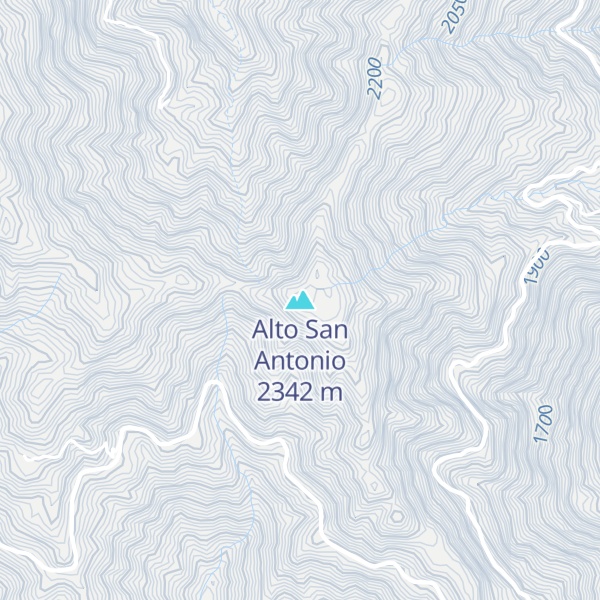 Map of Alto San Antonio