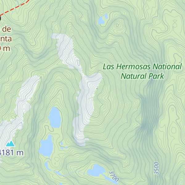 Map of La Cuchilla