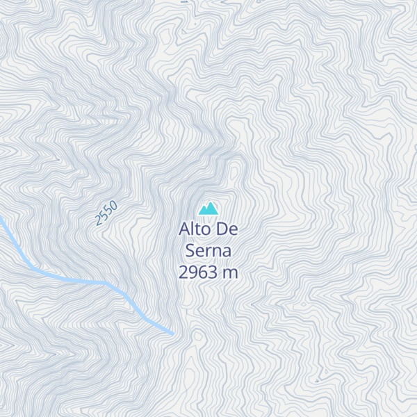 Map of Alto De Serna