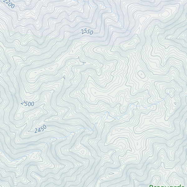 Map of Cerro La Palma