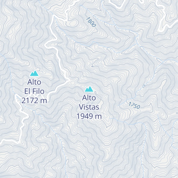 Map of Alto Vistas
