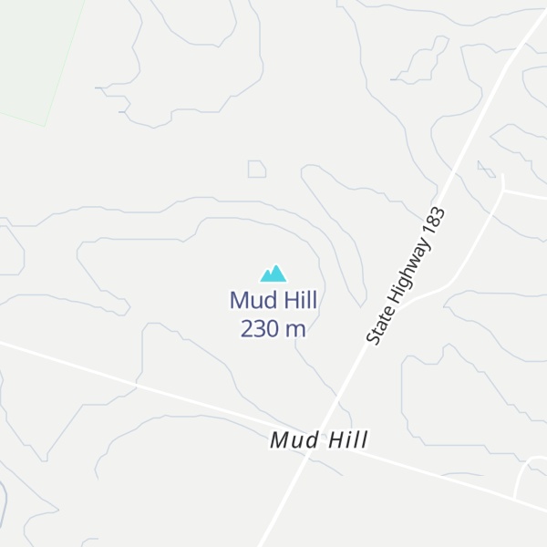 Map of Mud Hill