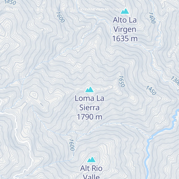 Map of Loma La Sierra