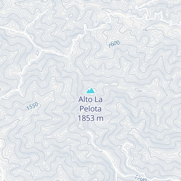 Map of Alto La Pelota