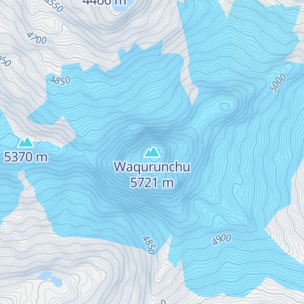 Map of Waqurunchu