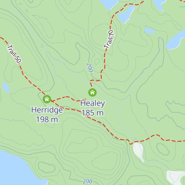 Map of Healey