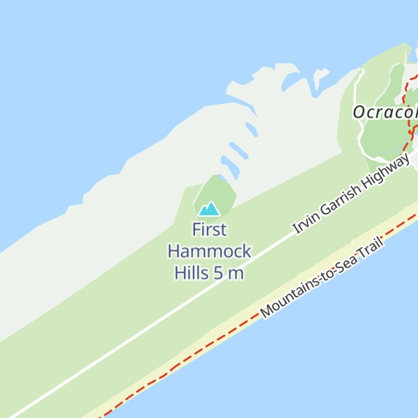 Map of First Hammock Hills