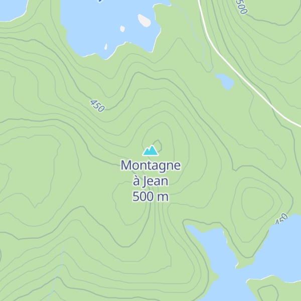 Map of Montagne à Jean