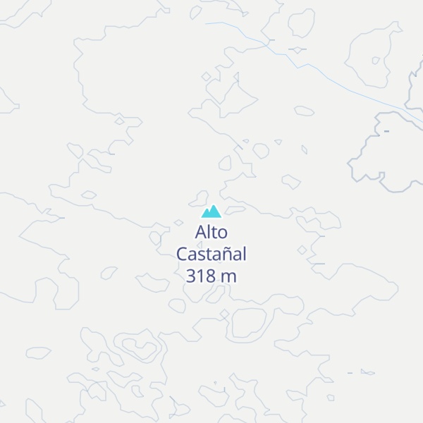 Map of Alto Castañal