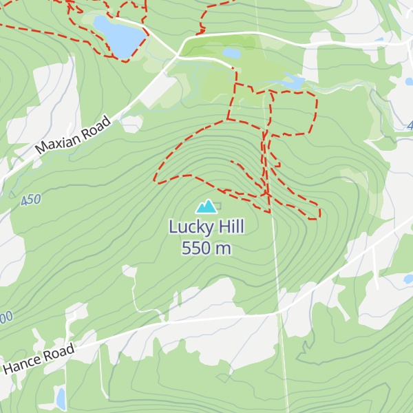 Map of Lucky Hill