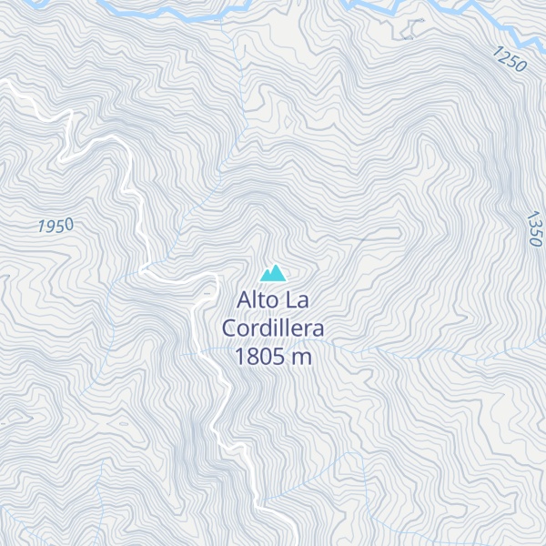 Map of Alto La Cordillera
