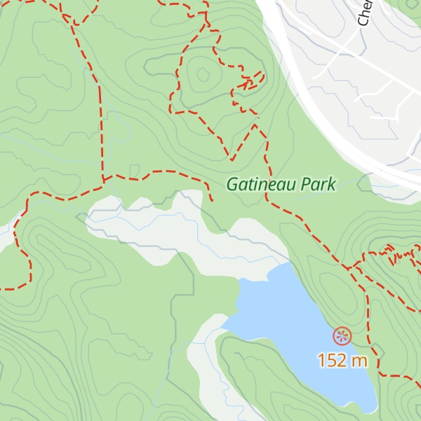 Map of Brown