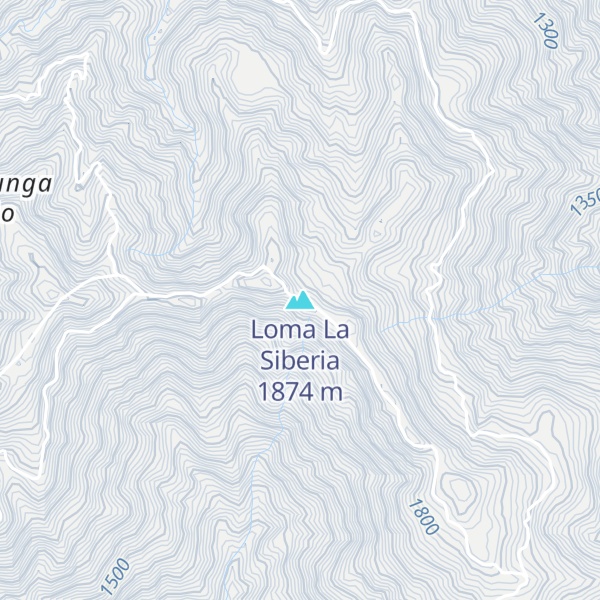 Map of Loma La Siberia