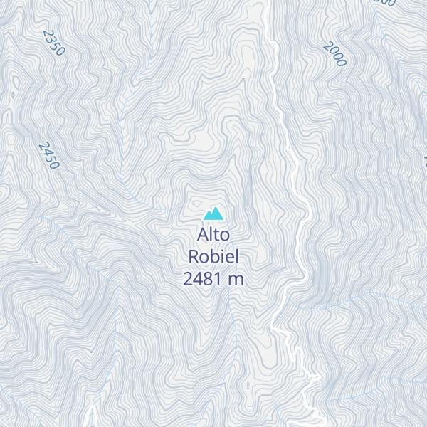 Map of Alto Robiel