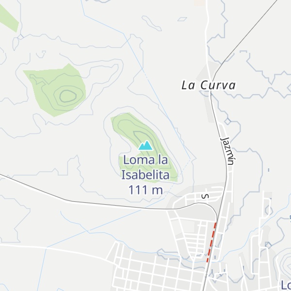 Map of Loma la Isabelita