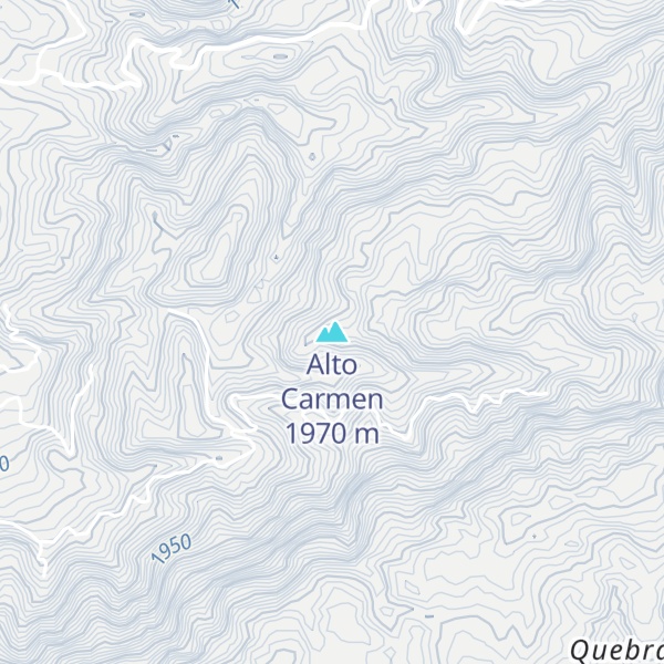 Map of Alto Carmen