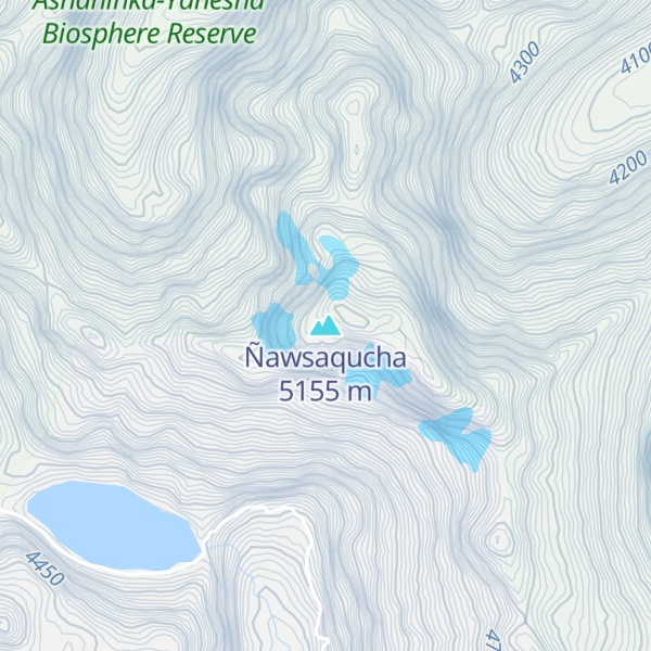 Map of Ñawsaqucha