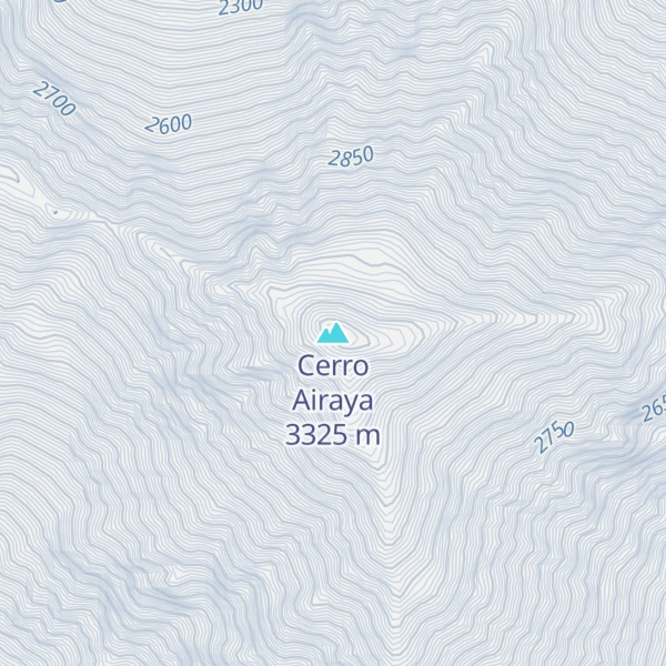 Map of Cerro Airaya
