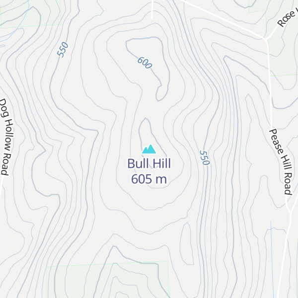 Map of Bull Hill