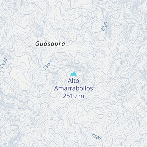 Map of Alto Amarrabollos