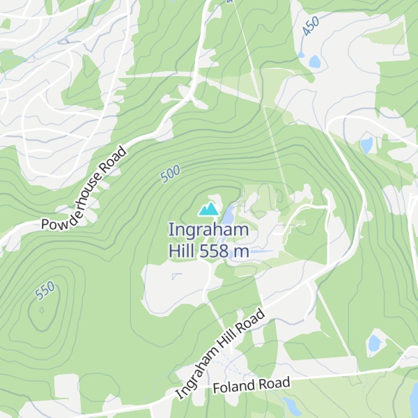 Map of Ingraham Hill
