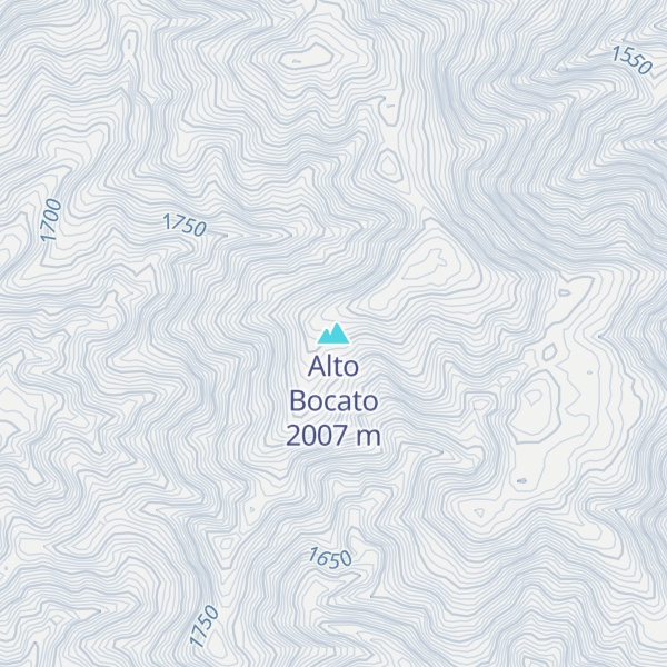 Map of Alto Bocato