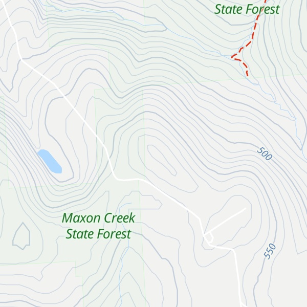 Map of Pease Hill