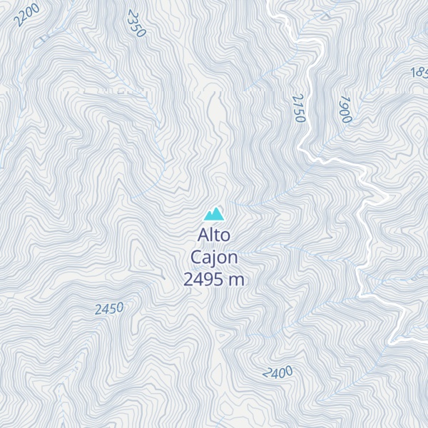 Map of Alto Cajon