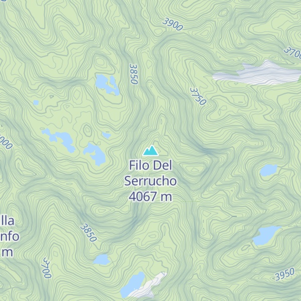 Map of Filo Del Serrucho