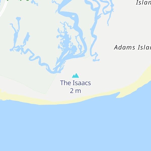 Map of The Isaacs