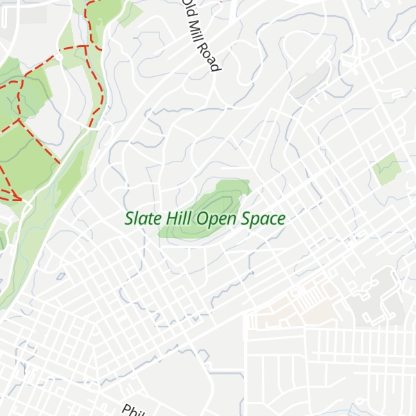 Map of Slate Hill