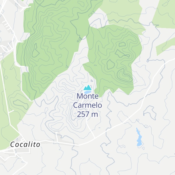 Map of Monte Carmelo