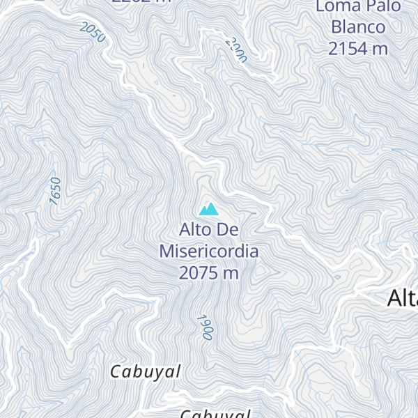 Map of Alto De Misericordia