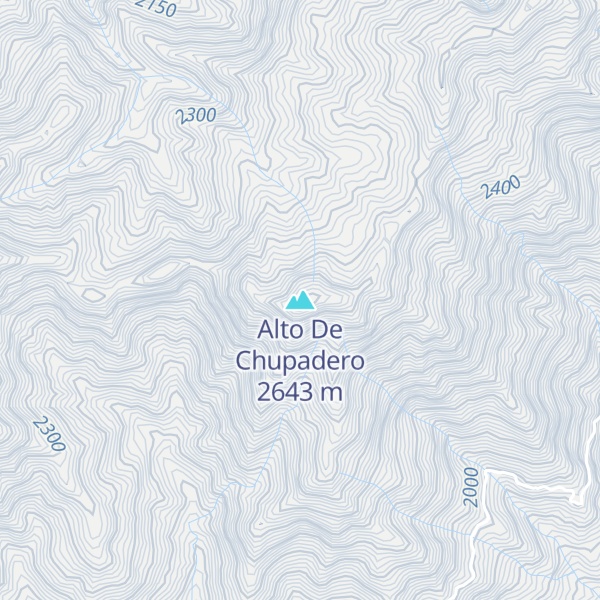 Map of Alto De Chupadero